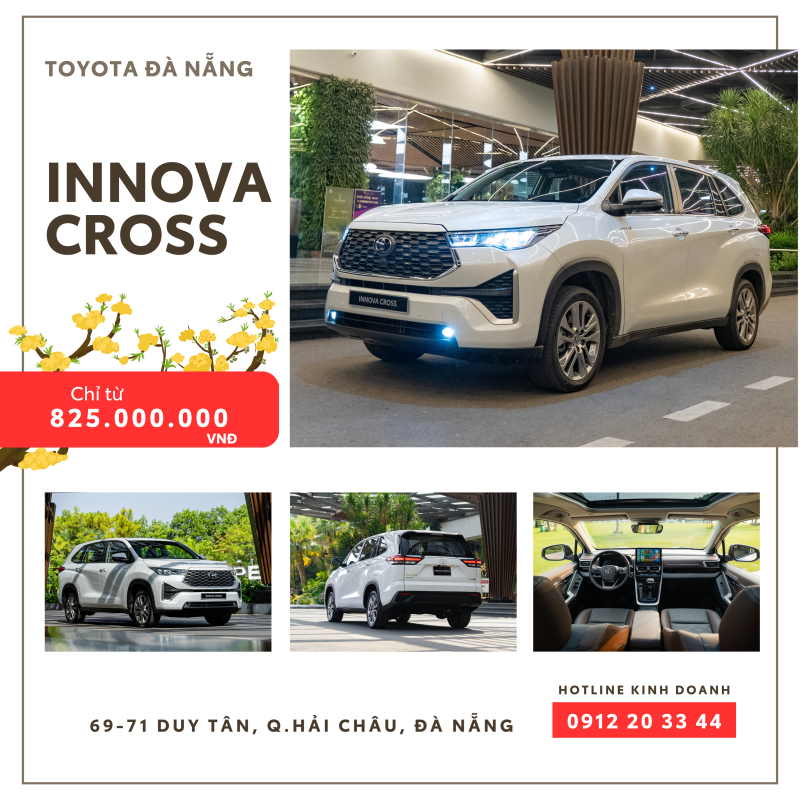 Giá xe Toyota Mới Nhất 2025 tại Đà Nẵng, Chương trình Ưu Đãi, Hỗ trợ trả góp...? 22 8